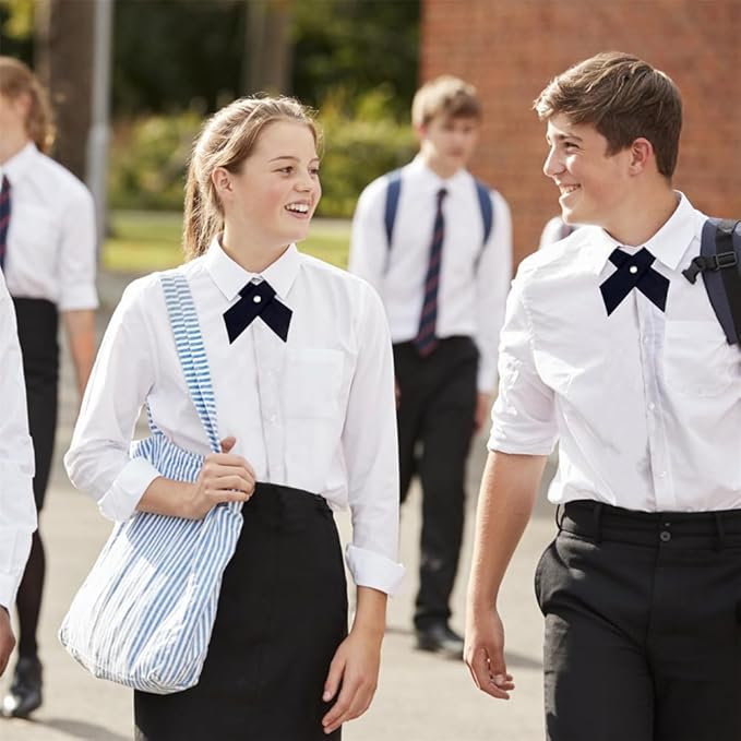 Adjustable Criss-Cross School Bow Tie
