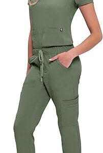 Women’s Stretch Cargo Scrub Set